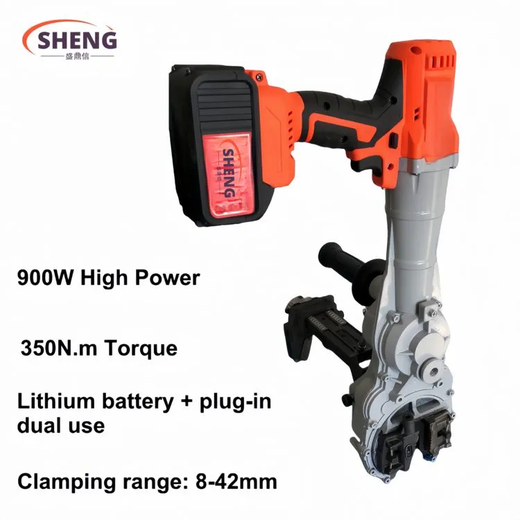 Pistola de conexão de vergalhões de uso duplo plug-in e sem fio